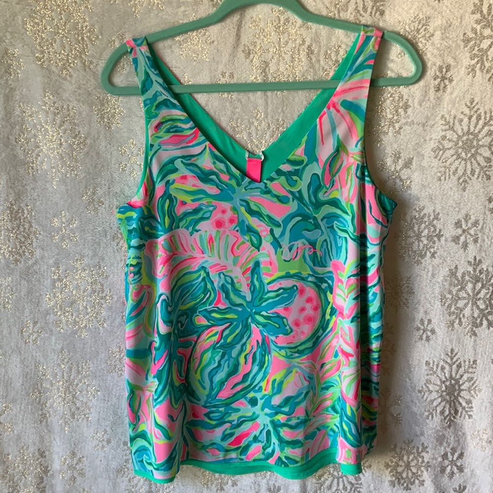 Lilly Pulitzer reversible Tank S